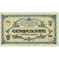 50 Centimes - Chambre de Commerce de Lons-le-Saunier 39C