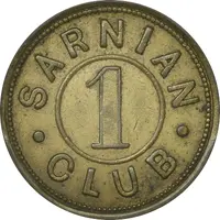 1 Penny Sarnian Club, Guernsey