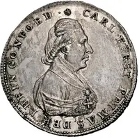 1/2 Thaler - Charles Theodore of Dalberg 1/2 Konventionstaler