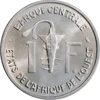 1 Franc CFA