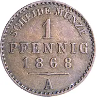 1 Pfennig - Henry XIV