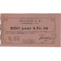 50 Centimes - Commune de Cornimont [88]