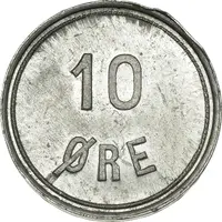 10 Øre Beer token, Grytviken, South Georgia