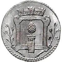 1 Heller Silver pattern strike