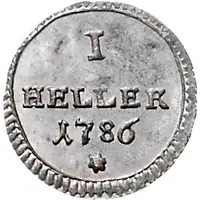 1 Heller Silver pattern strike