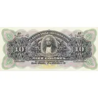 10 Colones Banco Anglo Costarricense