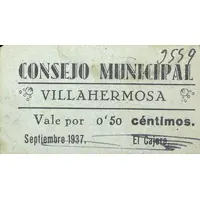 50 Céntimos Villahermosa