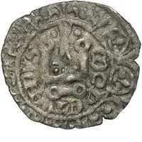 Maille noire double au petit écu de Bourgogne