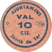 10 Céntimos Sarrià de Ter
