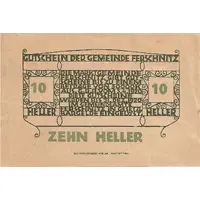 10 Heller Ferschnitz