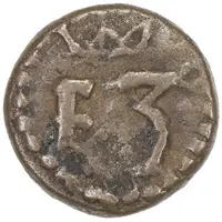 1 Cash - Frederik III