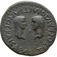 Æ20 - Titus and Domitian ΚΛΑΥΔΙΟΛΑΟΔΙΚΕωΝ