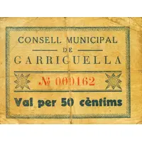 50 Céntimos Garriguella
