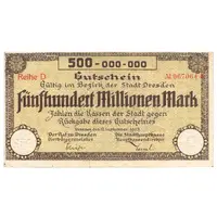 500 000 000 Mark
