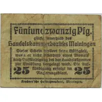 25 Pfennig Handels- und Gewerbekammer
