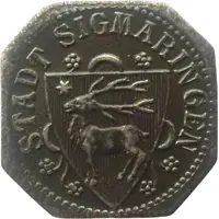 5 Pfennig - Sigmaringen