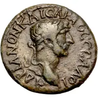 Assarion - Hadrian Laureate head
