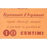 10 Céntimos Agramunt