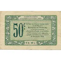 50 Centimes - Chambres de commerce d'Alençon et de Flers [61]