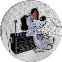 Medal - Bobik on a visit to Barbosa