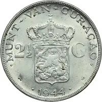 2 1/2 Gulden - Wilhelmina