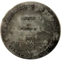 Token - Coleccion Ortiz 2 Reales Felipe V 1721