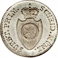 1 Kreuzer - Charles Theodore of Dalberg