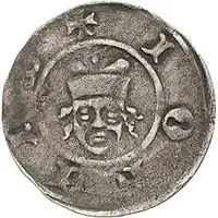 1 Pfennig 'Pfennig auf Würzburger Schlag' - John I