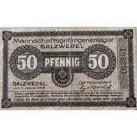 50 Pfennigs Mannschaftsgefangenenlager