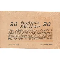 20 Heller Neustadtl an der Donau, Nabegg, Judenhof, Windpassing, Klein Wolfstein