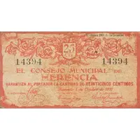 25 Céntimos Herencia