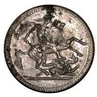 New Year Token Type of Sovereign of George V