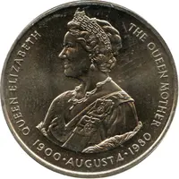 50 Pence - Elizabeth II Queen Mother