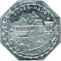 20 Pfennig - Dürer-Haus Nürnberg-Fürth