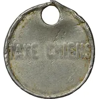 Schifflange - Jeton pour chien