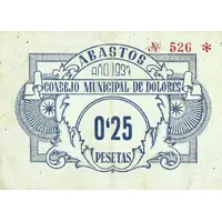 25 Céntimos Dolores