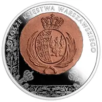 20 Zlotys 3 Grosz coin of the Duchy of Warsaw