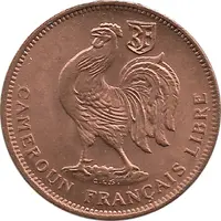 50 Centimes with 'LIBRE'