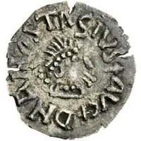 1/4 Siliqua In the name of Anastasius I and Theoderic, Sirmium, bust facing right