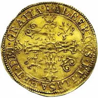 1 Gold Crown - Albert and Isabella