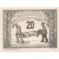 20 Heller Rohrbach - Landesverband der Kriegsbeschädigten
