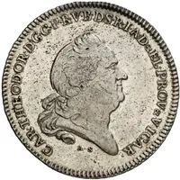1 Thaler - Charles Theodore Konventionstaler, Vicariat