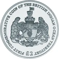 2 Pounds - Elizabeth II First commemorative coin, Silver