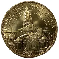 Jeton touristique, Arthus-Bertrand, basilique Saint-Sernin, Toulouse