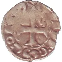 Denier - Alphonse of Poitiers