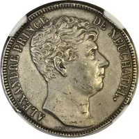 2 Francs - Alexandre Berthier Trial Strike