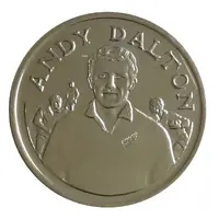 Medal - 15 Great All Black Captains Andy Dalton