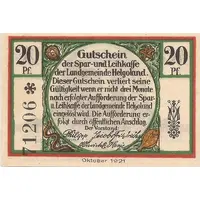 20 Pfennig Spar- und Leihkasse