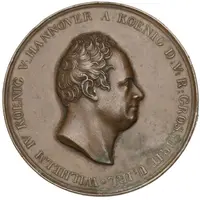 Medal - William IV Waterloo Monument