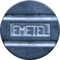 Telephone Token - EMETEL llamada local, framed